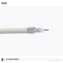 1 m Câble coaxial RG58 / 50 Ω