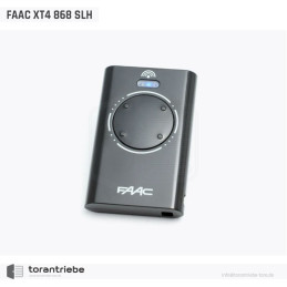 Télécommande  FAAC XT4 868 SLH LRB noir