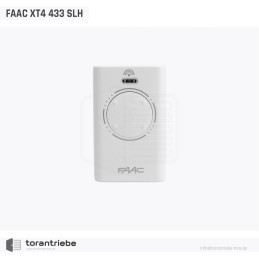 Télécommande  FAAC XT4 868 SLH LR blanc