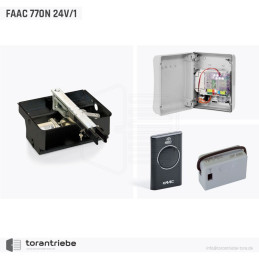 Kit de motorisation enterrée FAAC 770/1 (24V)