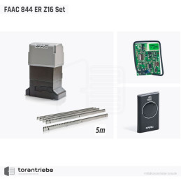 Kit de motorisation portail coulissant FAAC 844 ER Z16