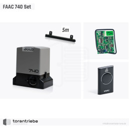 Kit de motorisation portail coulissant FAAC 740