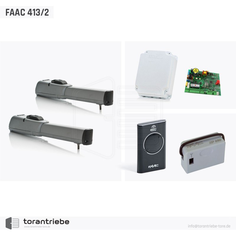 Kit de motorisation portail FAAC 413/2